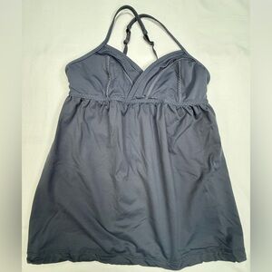 lululemon athletica Dark Gray/Navy Shelf Bra Tank